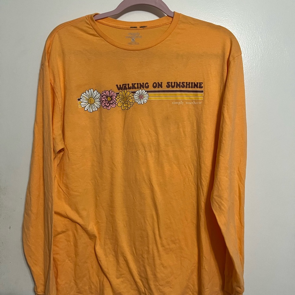 Simply Southern Vibrant Orange Tee
